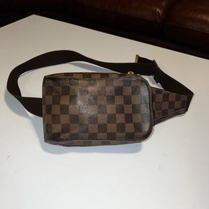 Louis Vuitton geronimos shoulder or waist unisex bag